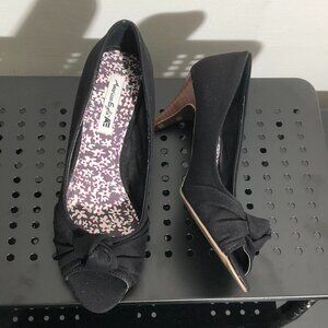 American Eagle - Black Open Toe Pumps - 2.5 inch heel - Size 7 - Never worn